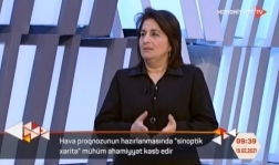 Hava proqnozunun hazırlanmasında sinoptik xəritə mühüm əhəmiyyət kəsb edir