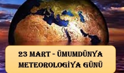 23 mart – Ümumdünya meteorologiya günüdür