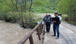 Azərbaycanın işğaldan azad olunmuş ərazilərində çaylar üzərində ölçü işlərinə başlanılmışdır