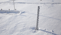 Hidrometeoroloji stansiyalarda qarlı hava şəraitindən görüntülər