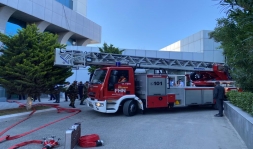 31 may 2022-ci il tarixində, saat 15:00-da Fövqəladə Hallar Nazirliyi Dövlət Yanğından Mühafizə Xidməti tərəfindən Ekologiya və Təbii Sərvətlər Nazirliyi yanında Milli Hidrometeorologiya Xidmətinin inzibati binasında yanğın-taktiki təlim keçirilmişdir.