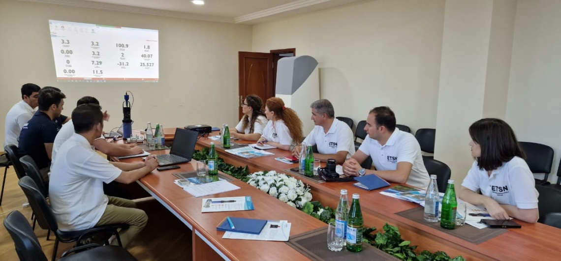 Avtomat hidroloji stansiyaların qurulması layihəsi çərçivəsində təlimlərə başlanılmışdır
