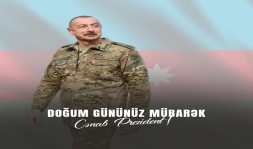 DOĞUM GÜNÜNÜZ MÜBARƏK CƏNAB PREZİDENT!