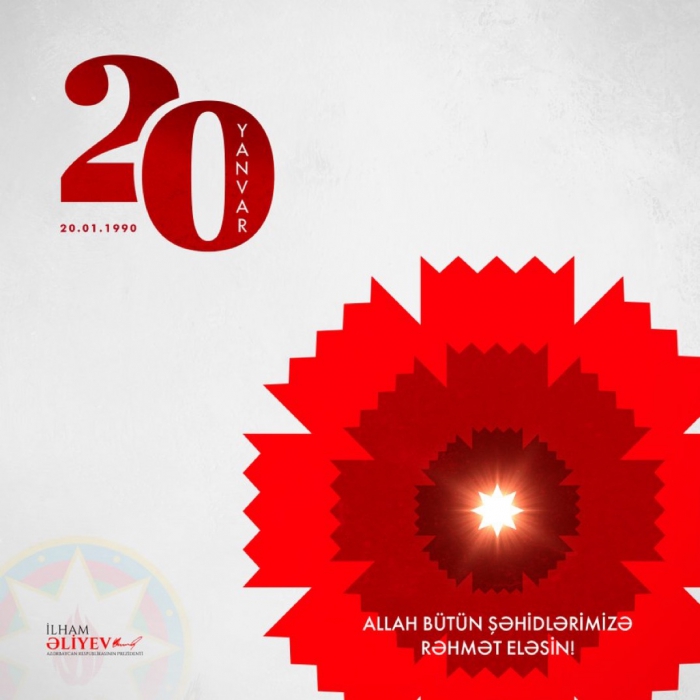 20 Yanvar - Ümumxalq Hüzn Günü
