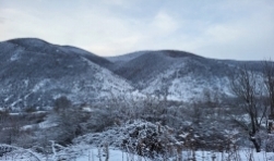 Meteoroloji məntəqələrdə müşahidə olunan qarlı hava şəraitindən görüntülər