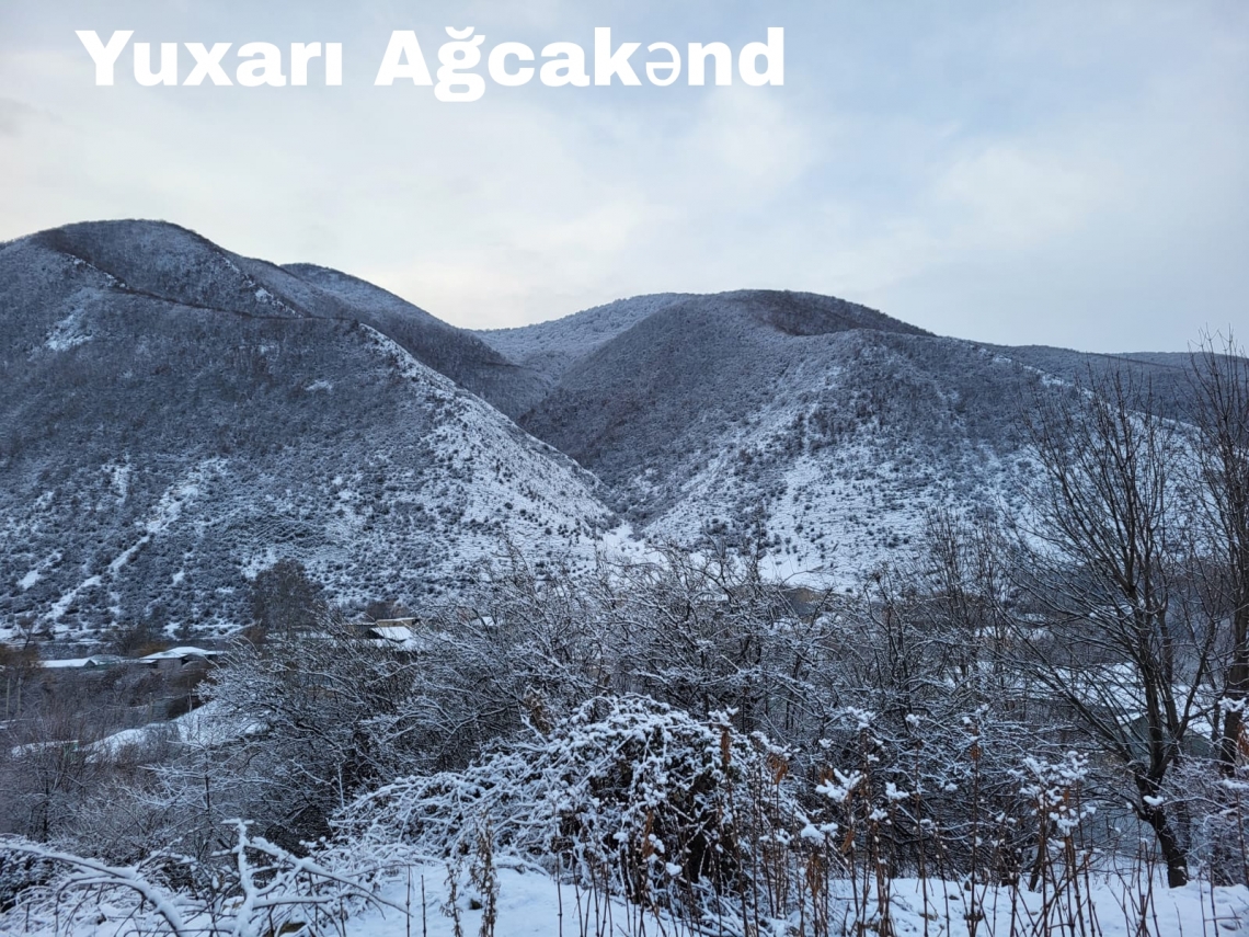 Meteoroloji məntəqələrdə müşahidə olunan qarlı hava şəraitindən görüntülər
