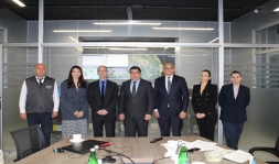 Milli Hidrometeorologiya Xidmətində İsrail Dövlətinin Ətraf Mühitin Mühafizəsi Nazirliyinin Beynəlxalq Əlaqələr şöbəsinin rəhbəri ilə görüş keçirilmişdir