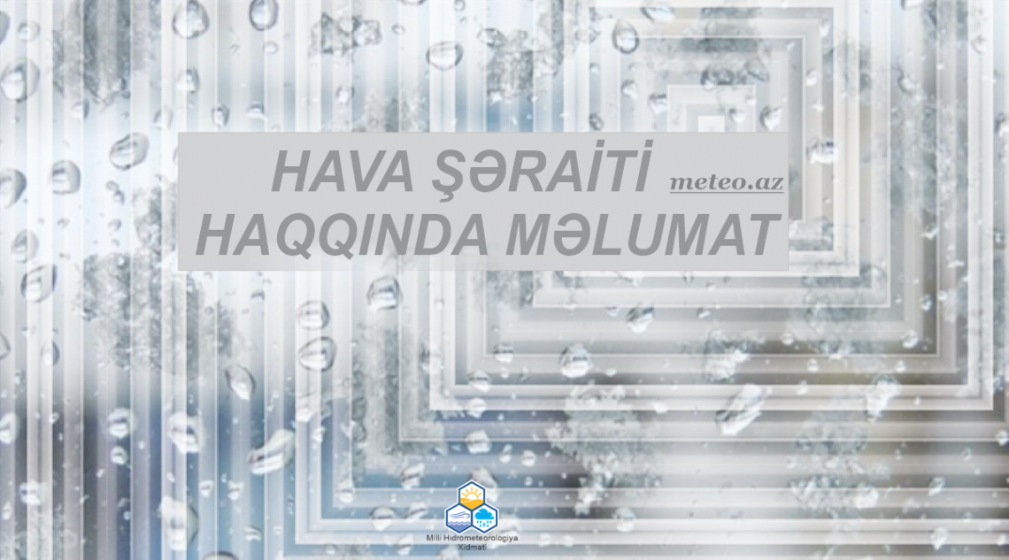 Hava şəraiti haqqında məlumat