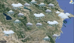 Ölkə ərazisində gözlənilən hava şəraiti haqqında məlumat şərh olunur