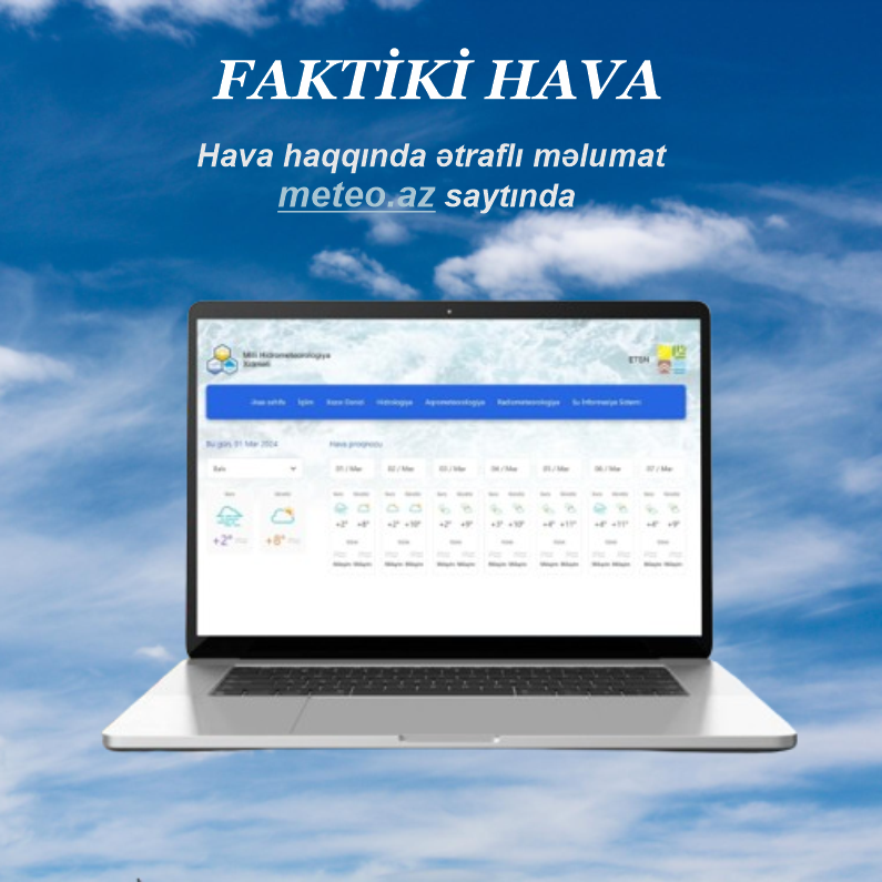 İyulun 19-u saat 10:00-a olan faktiki hava