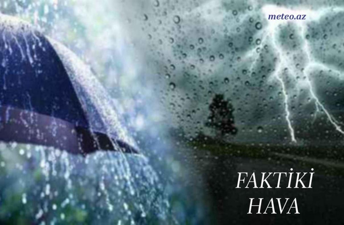 İyulun 21-i saat 11:00-a olan faktiki hava