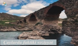 Çaylarda suyun səviyyəsinin artması selə səbəb olub