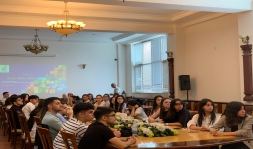 “Yaşıl dünya naminə həmrəylik ili” çərçivəsində tələbələrlə görüş keçirilib