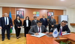 Milli Hidrometeorologiya Xidməti və Sumqayıt Dövlət Universiteti arasında Əməkdaşlıq Memorandumu imzalanıb