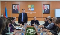 Milli Hidrometeorologiya Xidmətində Yeni Azərbaycan Partiyasının (YAP) Nərimanov rayon təşkilatının hesabat iclası keçirilib