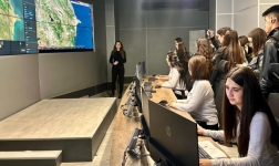Tələbələr Milli Hidrometeorologiya Xidmətində hava proqnozunun hazırlanması ilə tanış olublar