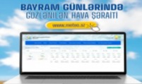 Bayram günlərində gözlənilən hava şəraiti