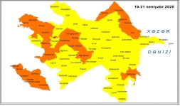 Küləkli hava şəraiti ilə bağlı sarı və narıncı xəbərdarlıq verilib