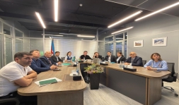 Milli Hidrometeorologiya Xidmətində (MHX) Qazaxıstan Respublikasının “Xəzər Dənizi üzrə Qazax Elmi-Tədqiqat İnstitutu”nun nümayəndələri ilə görüş keçirilib