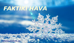 Oktyabrın 30-u saat 9:00-a olan faktiki hava