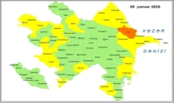 Küləkli hava şəraiti ilə bağlı sarı və narıncı xəbərdarlıq verilib