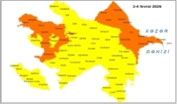 Küləkli hava şəraiti ilə bağlı sarı və narıncı xəbərdarlıq verilib