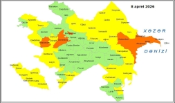 Küləkli hava şəraiti ilə bağlı sarı və narıncı xəbərdarlıq verilib