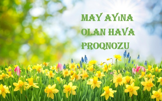 May ayına olan hava proqnozu