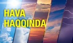 2026-cı ilin aprel ayında ölkə ərazisində müşahidə olunan hava