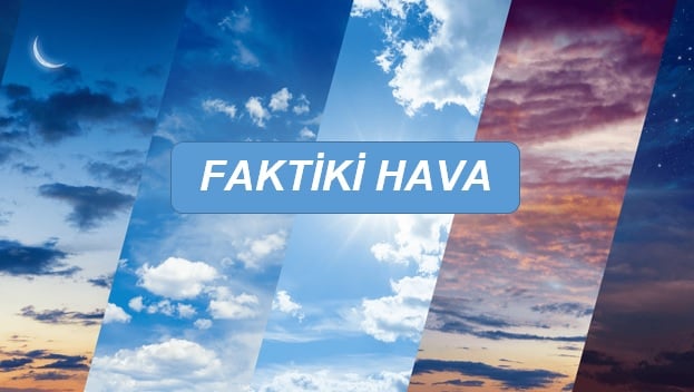Avqustun 11-i saat  11:00-a olan faktiki hava