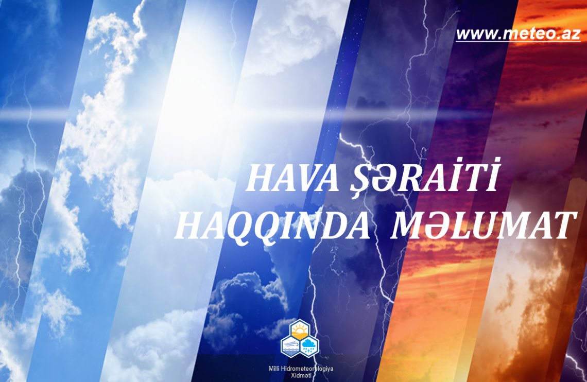 Gözlənilən hava şəraiti haqqında məlumat